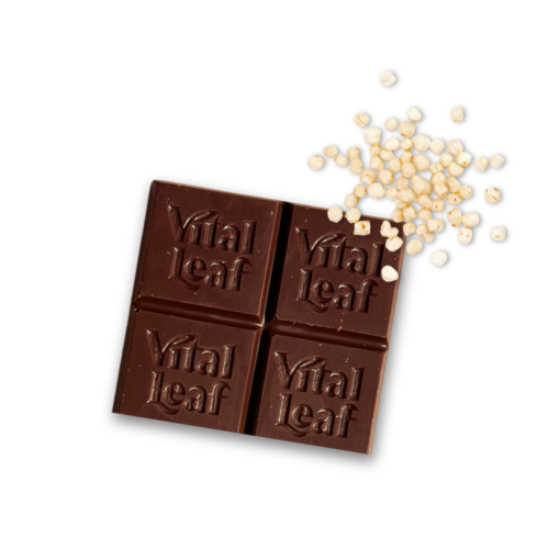 Cocoa Crunch Mylk Chocolate Bar: Mood + Attention Boost